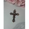 925 Sterling Silver Cross Length 2.3 In