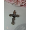 925 Sterling Silver Cross Length 2.3 In