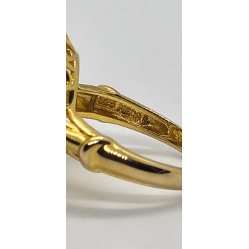 925 Sterling Silver CZ Ring Size 7.5