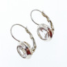 925 Sterling Silver White Beryl (Goshenite) Earrings