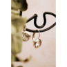 925 Sterling Silver White Beryl (Goshenite) Earrings