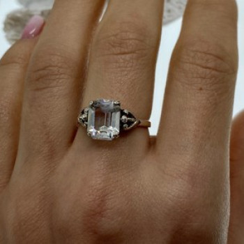 925 Sterling Silver CZ 