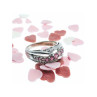 925 Sterling Silver Pink Spinel Ring Size 7.25