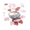 925 Sterling Silver Pink Spinel Ring Size 7.25