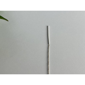 925 Sterling Silver Marcasites Threader Earrings