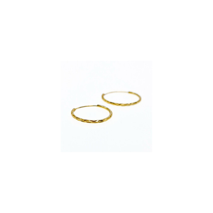 10K YELLOW GOLD EARRINGS