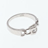 925 Sterling Silver CZ Ring Size 8