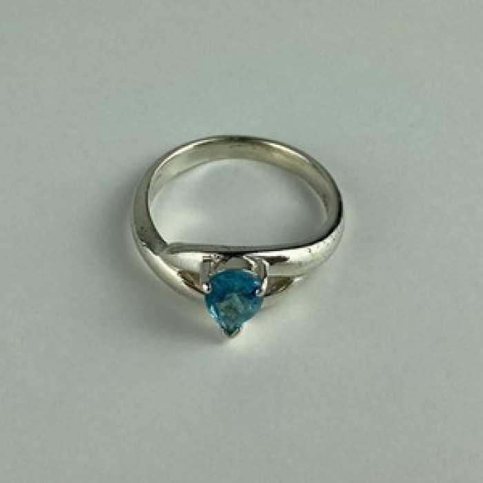 925 Sterling Silver Spinel Ring Size 5.5