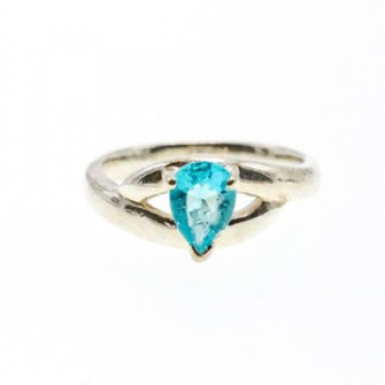925 Sterling Silver Spinel Ring Size 5.5