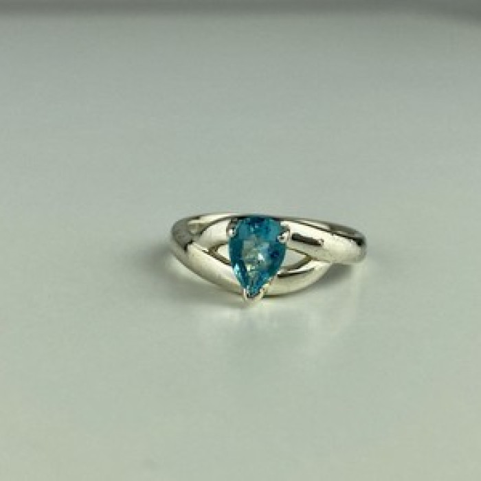 925 Sterling Silver Spinel Ring Size 5.5