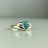 925 Sterling Silver Spinel Ring Size 5.5