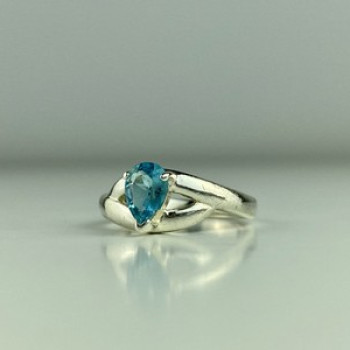 925 Sterling Silver Spinel Ring Size 5.5