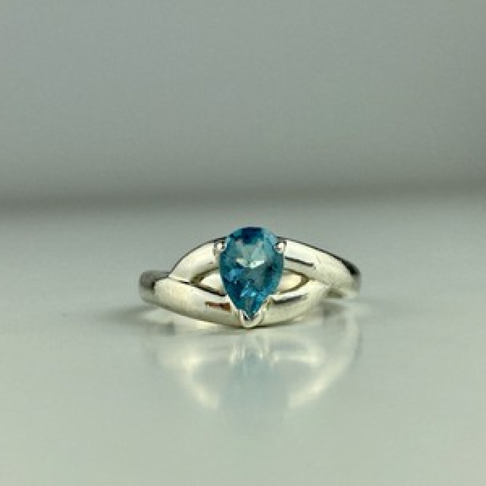 925 Sterling Silver Spinel Ring Size 5.5