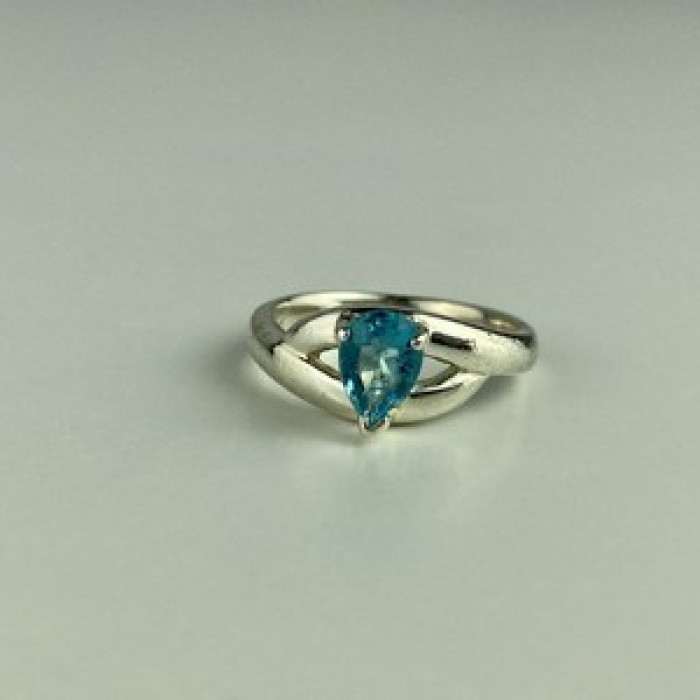 925 Sterling Silver Spinel Ring Size 5.5