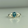 925 Sterling Silver Spinel Ring Size 5.5