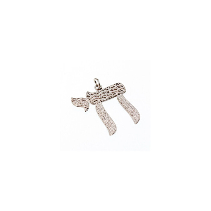 925 Sterling Silver Letter Hai Pendant