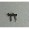 925 Sterling Silver Letter Hai Pendant