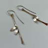 925 Sterling Silver Copper Plated Original Disign Earrings USA