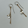 925 Sterling Silver Copper Plated Original Disign Earrings USA