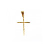 14K YELLOW GOLD CROSS PENDANT