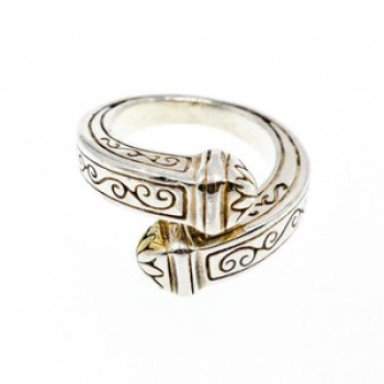 Vintage 925 Sterling Silver Ring Size 5.5 (Adjustable)