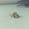 Vintage 925 Sterling Silver Ring Size 5.5 (Adjustable)