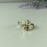 Vintage 925 Sterling Silver Ring Size 5.5 (Adjustable)