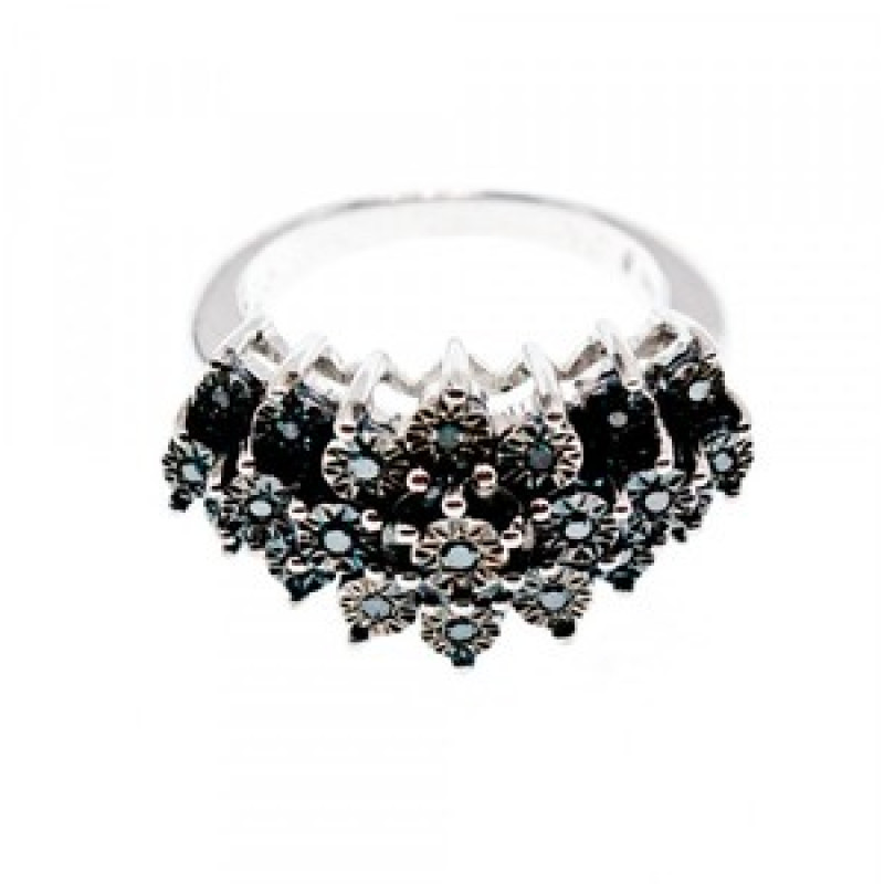 925 Sterling Silver Spinel Ring Size 8