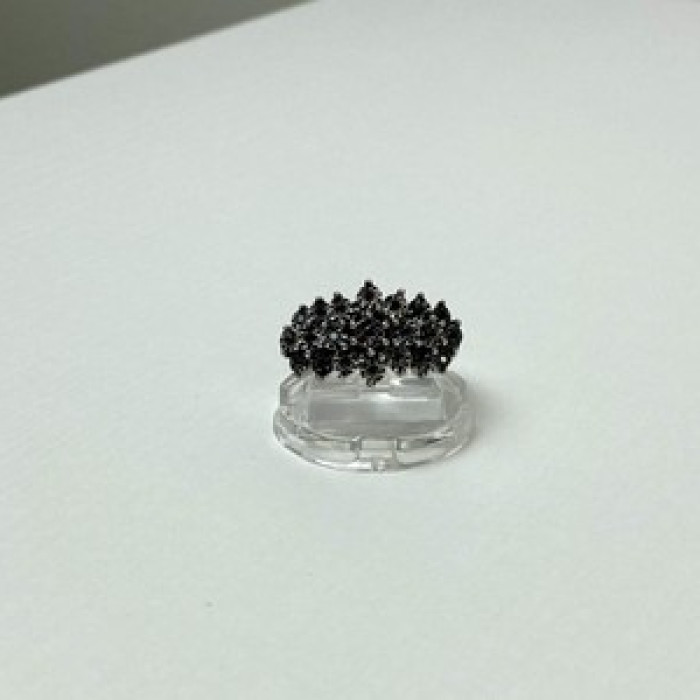 925 Sterling Silver Spinel Ring Size 8