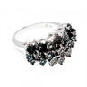 925 Sterling Silver Spinel Ring Size 8