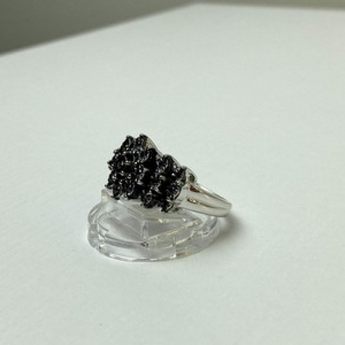 925 Sterling Silver Spinel Ring Size 8