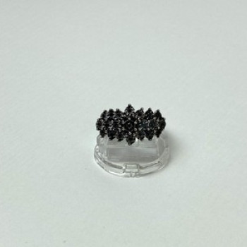 925 Sterling Silver Spinel Ring Size 8