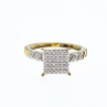 10K Yellow Gold Diamonds Ring Size 7
