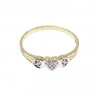 10K Yellow Gold Diamonds 