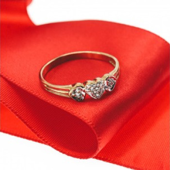 10K Yellow Gold Diamonds 