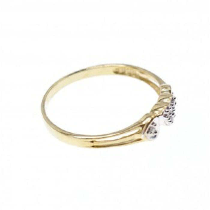 10K Yellow Gold Diamonds 