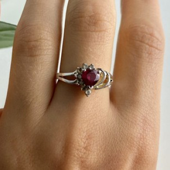 925 Sterling Silver Spinel 