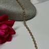 14K Yellow Gold Elegant Bracelet Diamonds Length 7 Inch