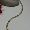 14K Yellow Gold Elegant Bracelet Diamonds Length 7 Inch