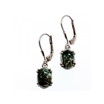 925 Sterling Silver Serpentine Earrings