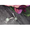 925 Sterling Silver Serpentine Earrings