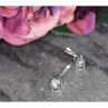 925 Sterling Silver Serpentine Earrings