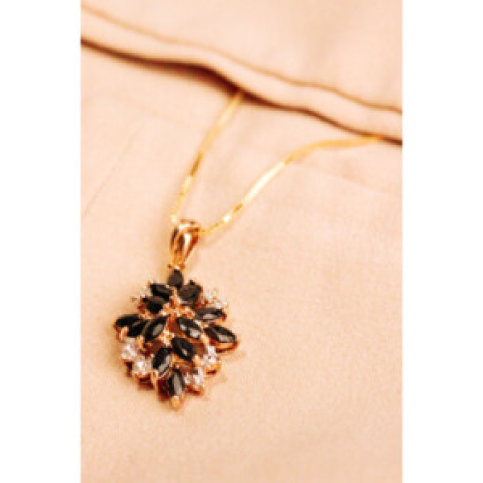 925 Sterling Silver Gold Plated Sappfires 