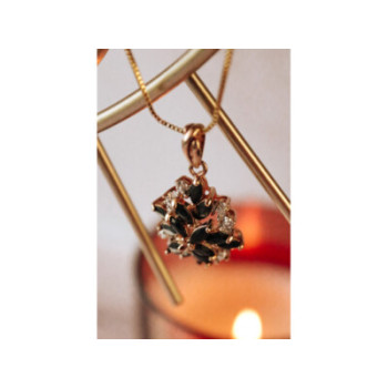 925 STERLING SILVER GOLD PLATED SAPPFIRES 