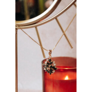 925 Sterling Silver Gold Plated Sappfires 