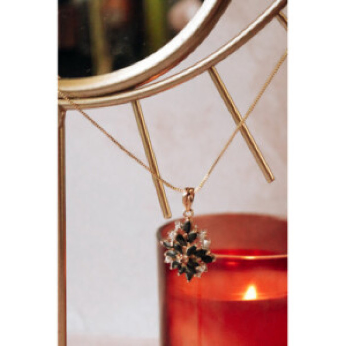 925 Sterling Silver Gold Plated Sappfires 