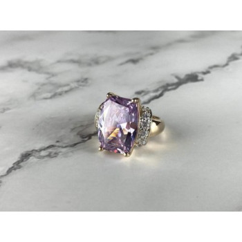 925 Sterling Silver CZ Ring Size 5.5