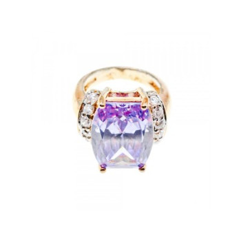 925 Sterling Silver CZ Ring Size 5.5