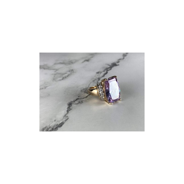 925 Sterling Silver CZ Ring Size 5.5