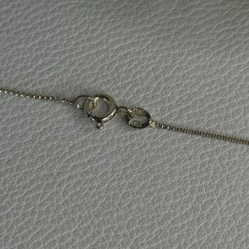 925 Sterling Silver Amethyst Flower Necklace Length 20 Inch